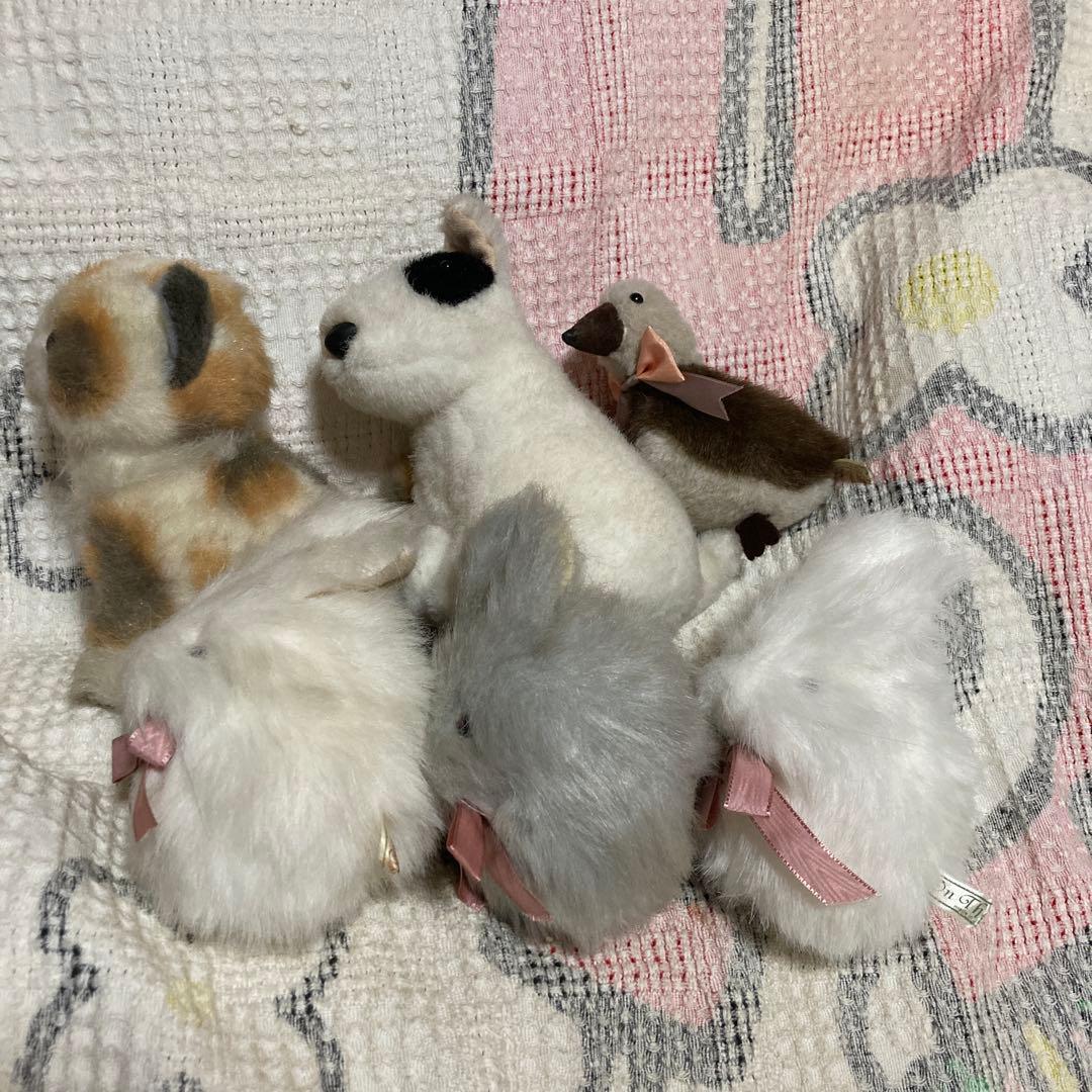 ON THE GRASS ぬいぐるみ　6コセット　バラ売り不可　中古品