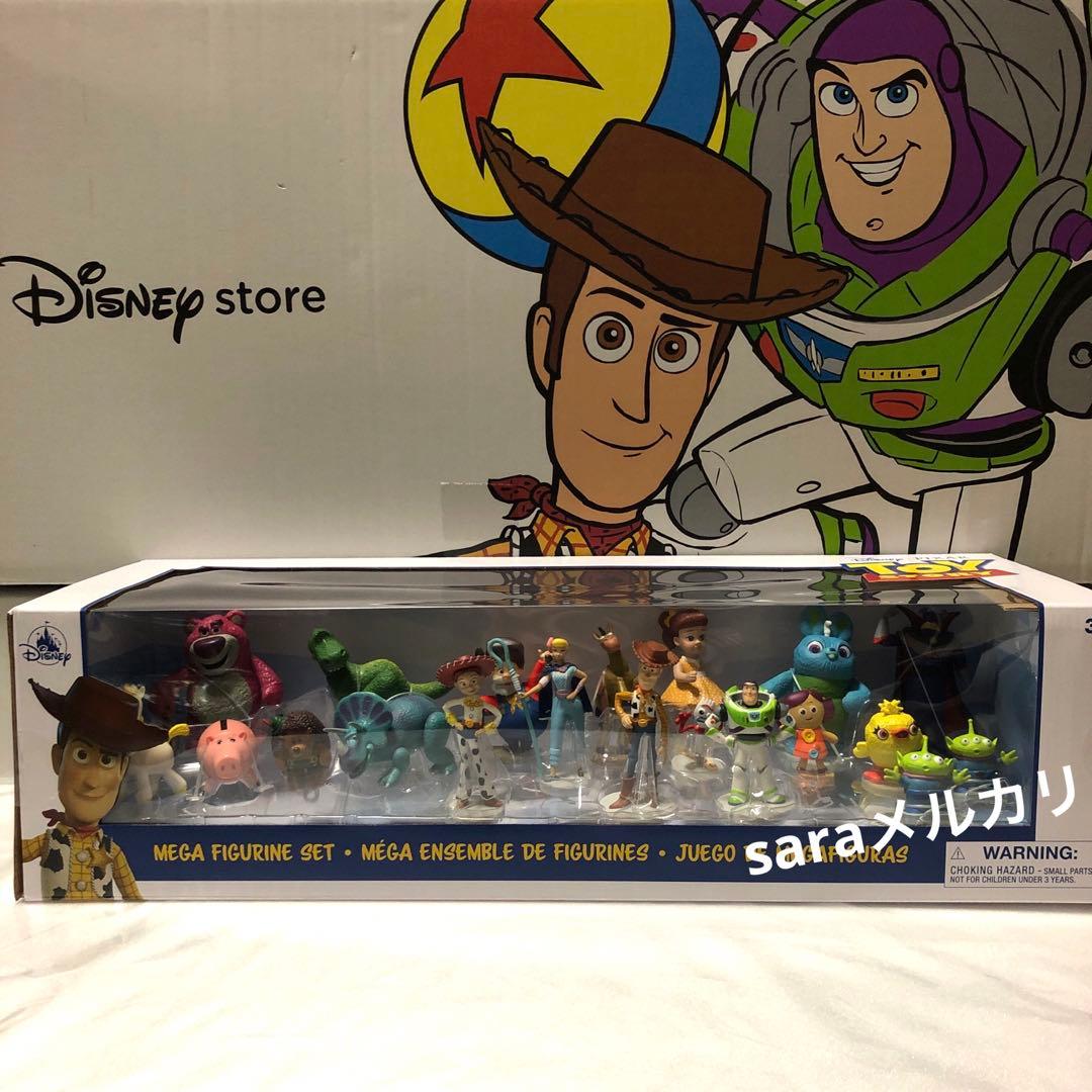 新品未開封★トイストーリー フィギュア セット メガ　ディズニーストア 30周年