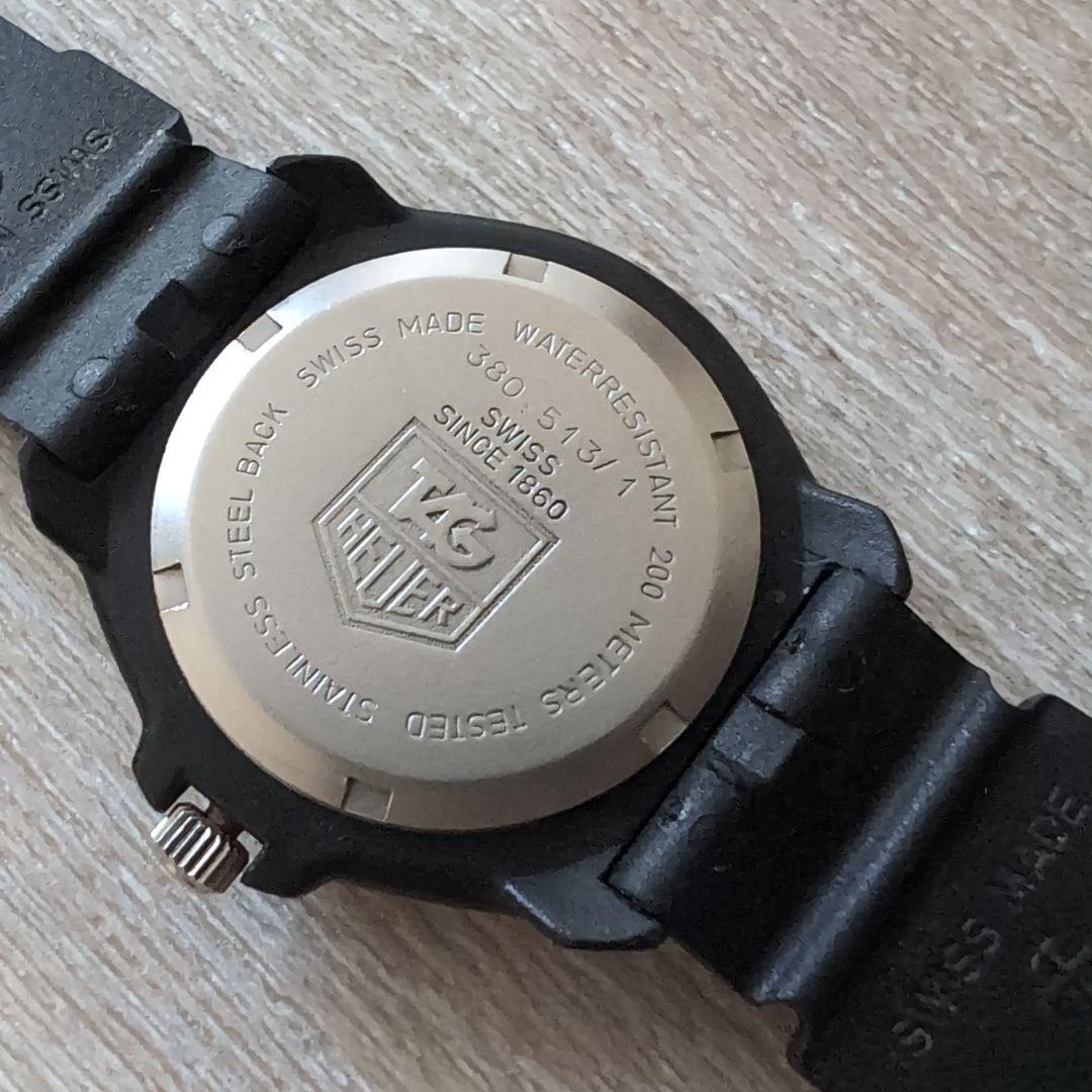 TAG HEUERタグホイヤー　フォーミュラ1ブラック文字盤380 513/1