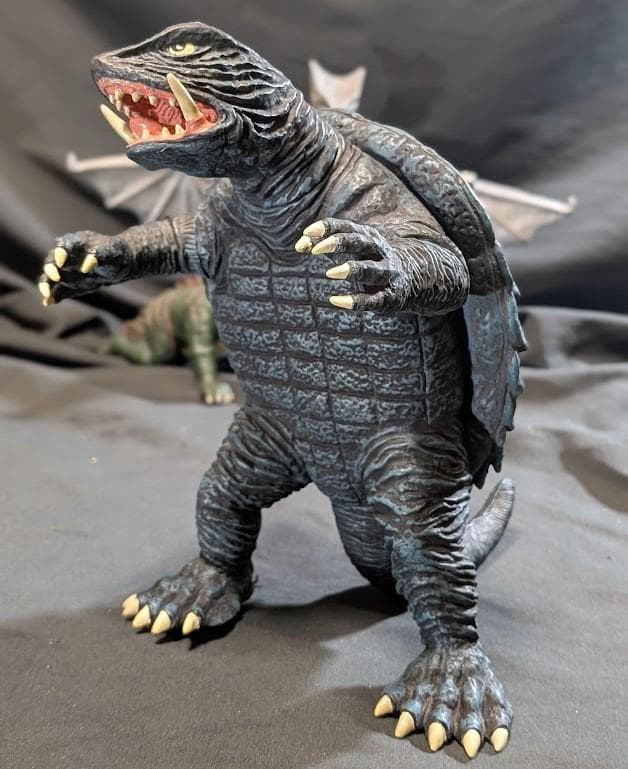 昭和ガメラ＆ギロン＆宇宙ギャオス（エクスプラス）ソフビフィギュア３体セット