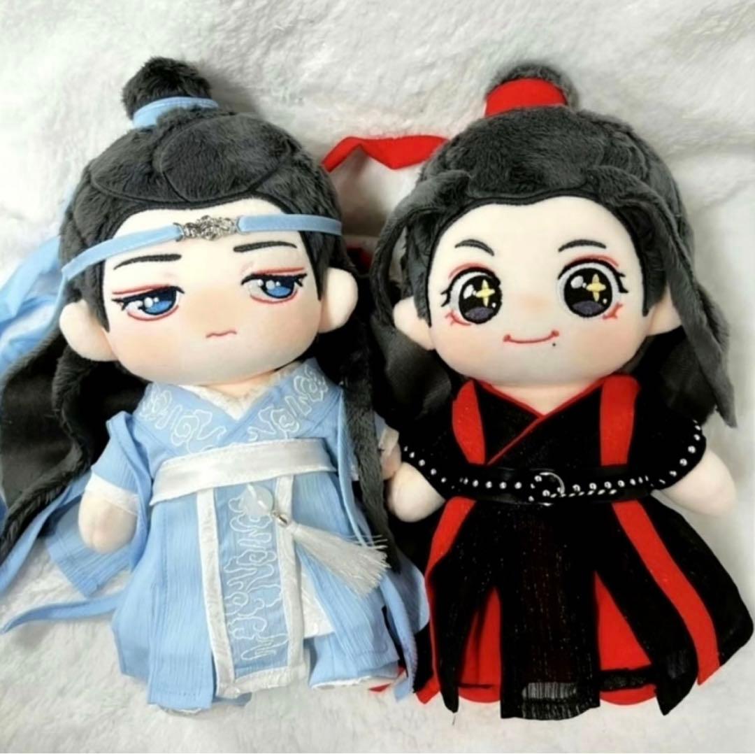 20cm 陳情令 王一博 肖戦 忘羡ペア ぬいぐるみ 20cm 博君一肖 ⑩