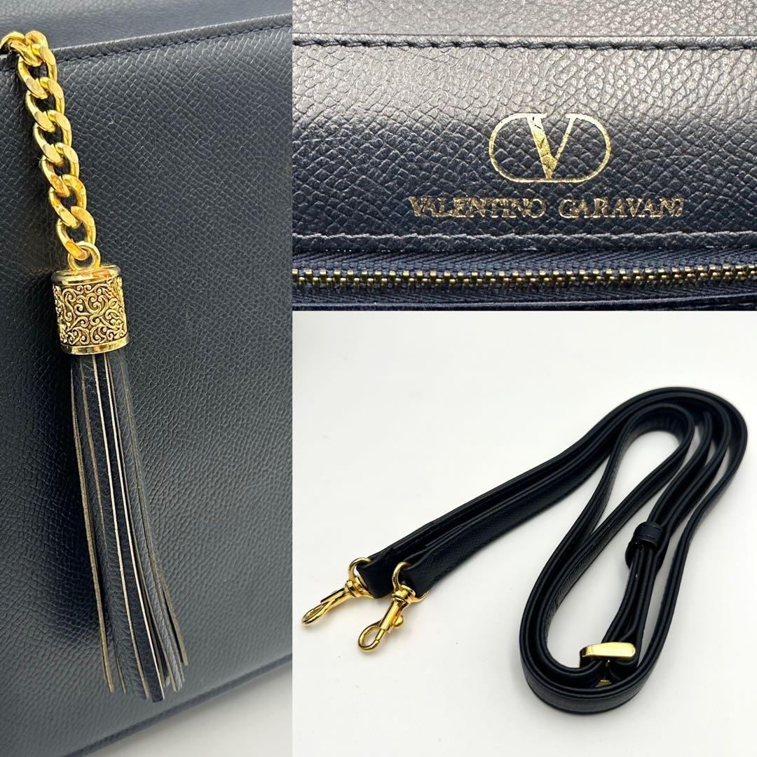 ヴァレンティノ ガラヴァーニ 2way ハンドバッグ レザー