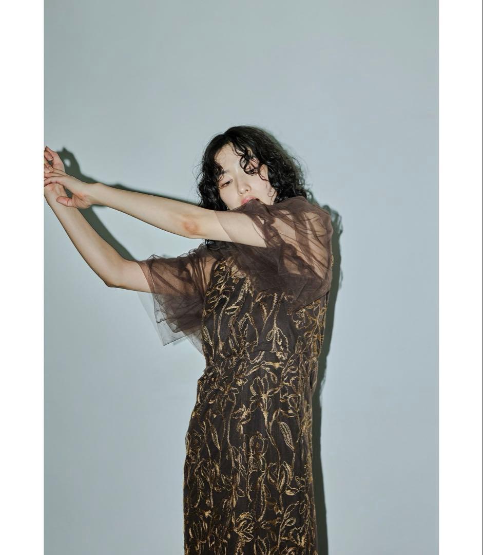 niana オケージョンドレスブラウン(M)