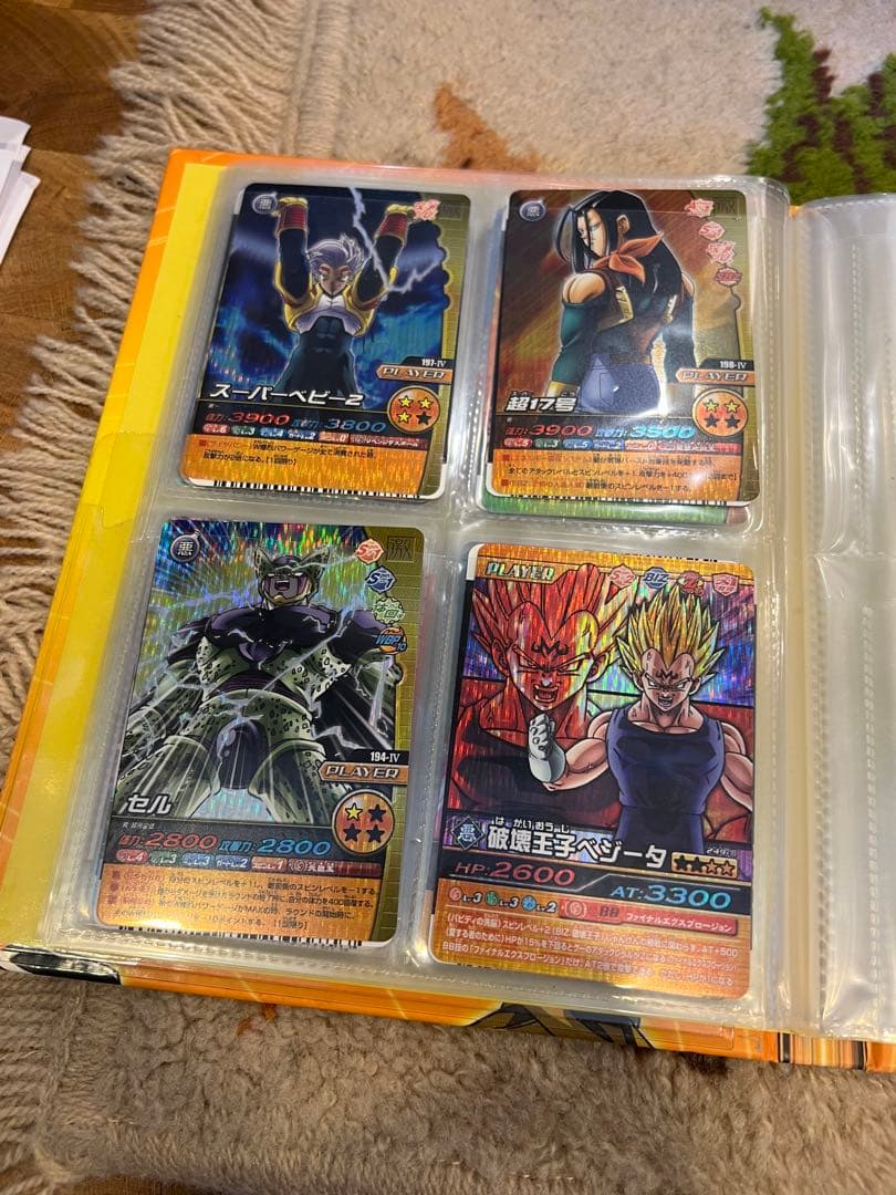 データカードダス ドラゴンボールZ まとめ売り 爆レア 激レア ファイル付き