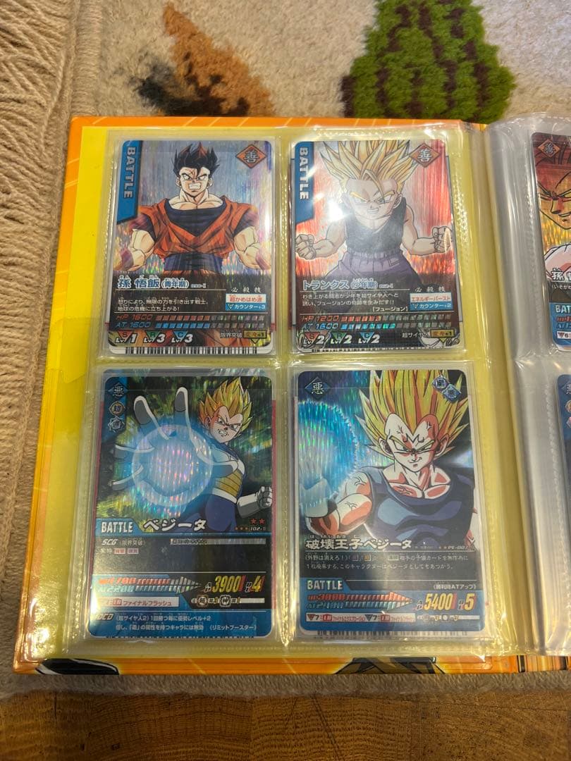 データカードダス ドラゴンボールZ まとめ売り 爆レア 激レア ファイル付き