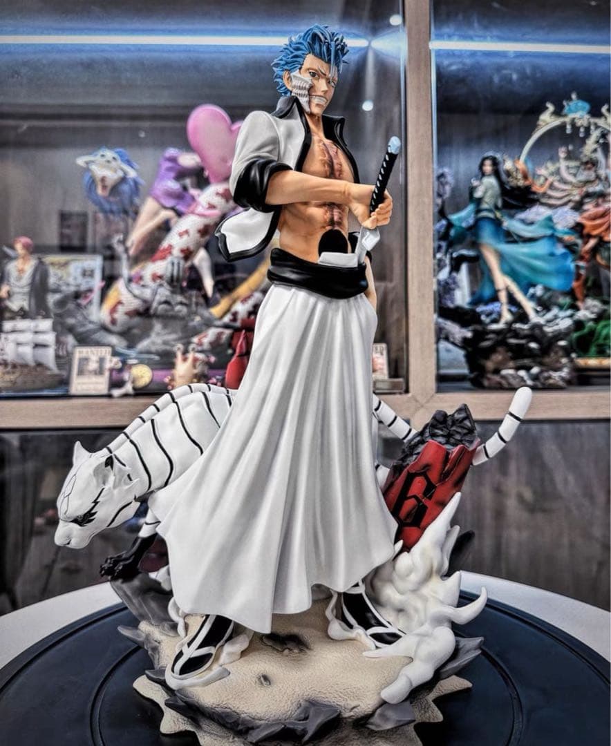 BLEACH  黒衣少年図 グリムジョー  ガレージキット ガレキ スタチュー⑨