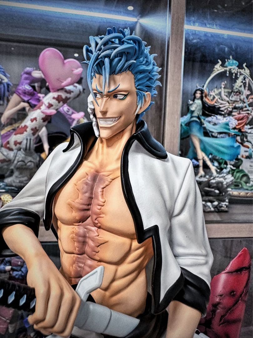 BLEACH 黒衣少年図グリムジョー 1/6ガレージキット ガレキ スタチュー⑧