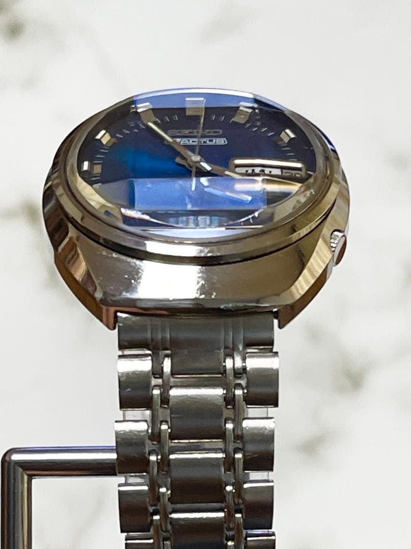 1973年5月製 セイコー5アクタスSS デイデイト 23J 9面カットガラス