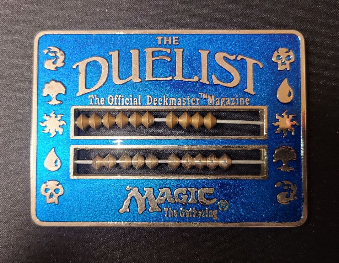 MTG そろばん型ライフカウンター 青色