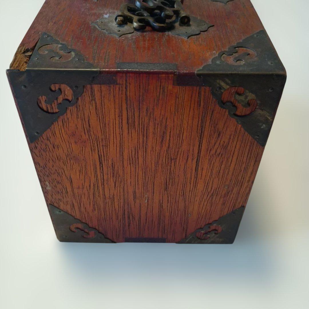 麻雀牌セット　木箱　アンティーク