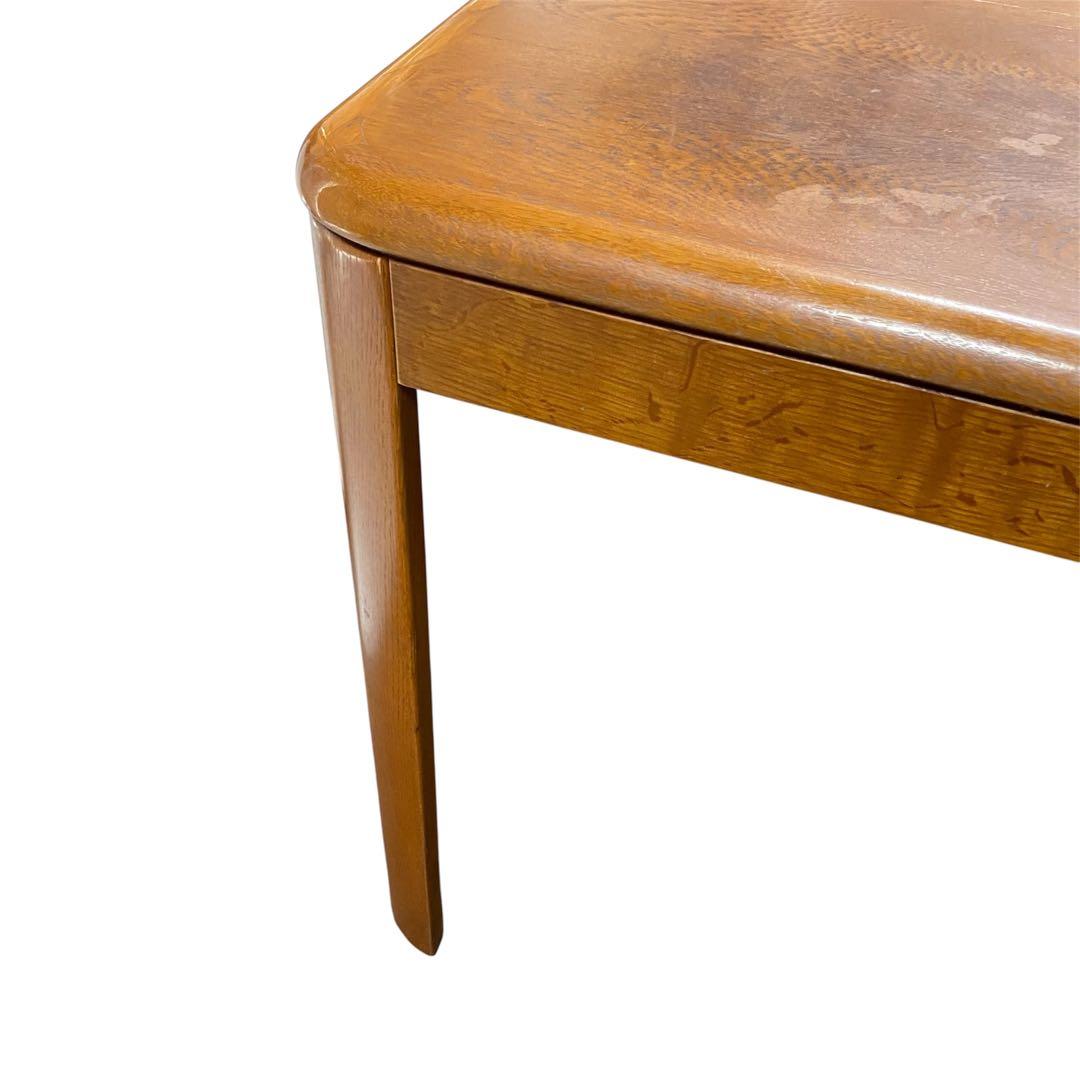 【希少】カリモク エクステンションテーブル　昭和レトロ