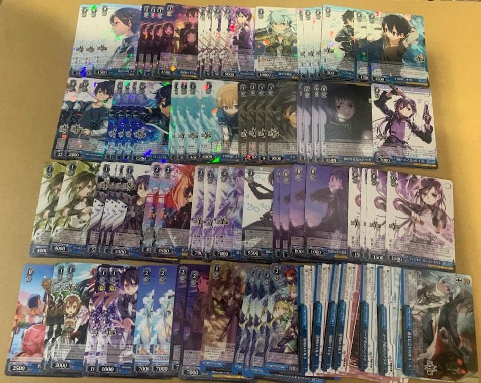 WS SAO10th ソードアートオンライン10周年 優良デッキパーツ 大量