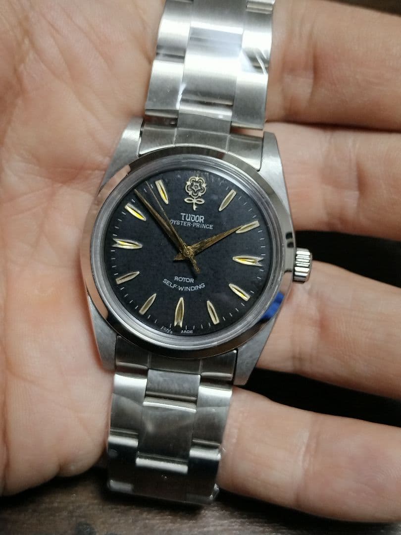 チューダー　チュードル　デカ薔薇　文字盤　nh38搭載　新品パーツ