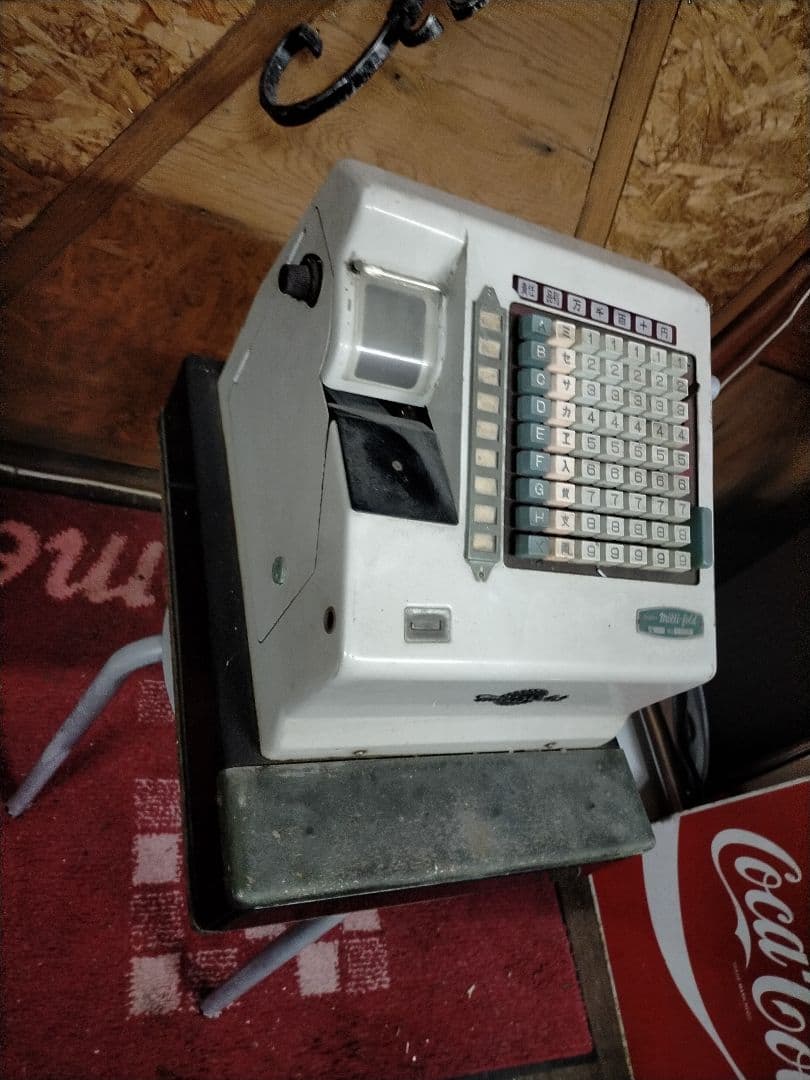 昭和レトロ当時物 レジスターミリオンレジスター アンティークオブジェ