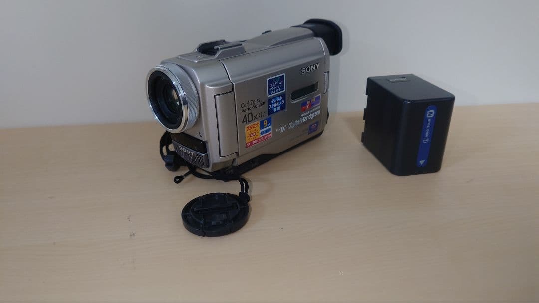 動作品 ソニーDCR-TRV10 MiniDV ビデオカメラ DVDダビングに - メルカリ