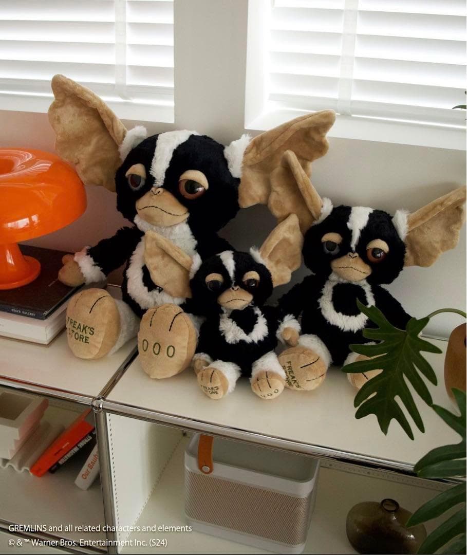 【3体セット】グレムリン×NICI 40周年限定 25㎝ 35㎝ 50㎝