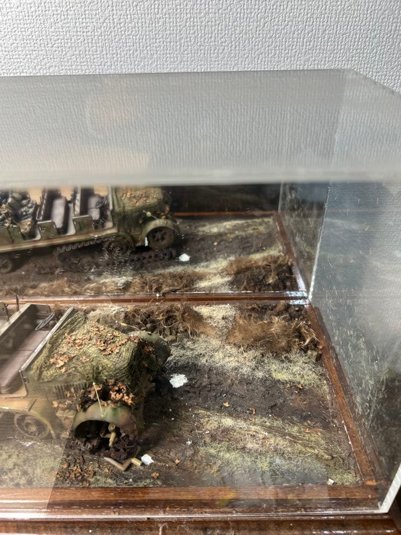 第二次世界大戦 ドイツ軍 ミリタリージオラマ 1/35 完成品 ジャンク 完成品