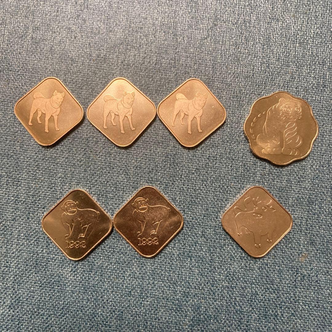 造幣局　敬老貨幣　セット出し　純銀メダル　福寿、寿！鶴亀縁起物　干支年銘板付き！