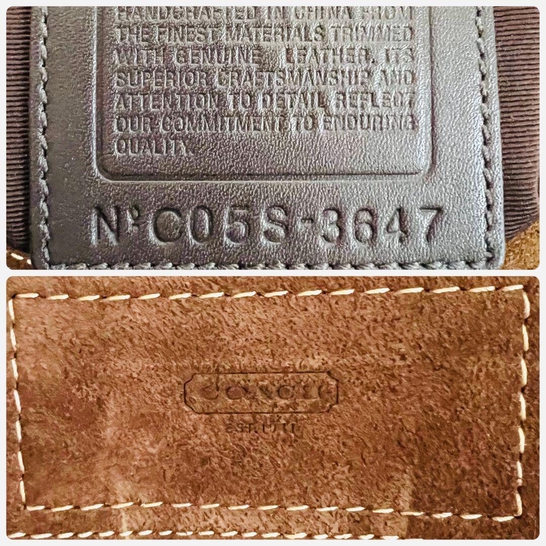 【美品】COACH コーチ ソーホー ミニシグネチャー ハンドバッグ