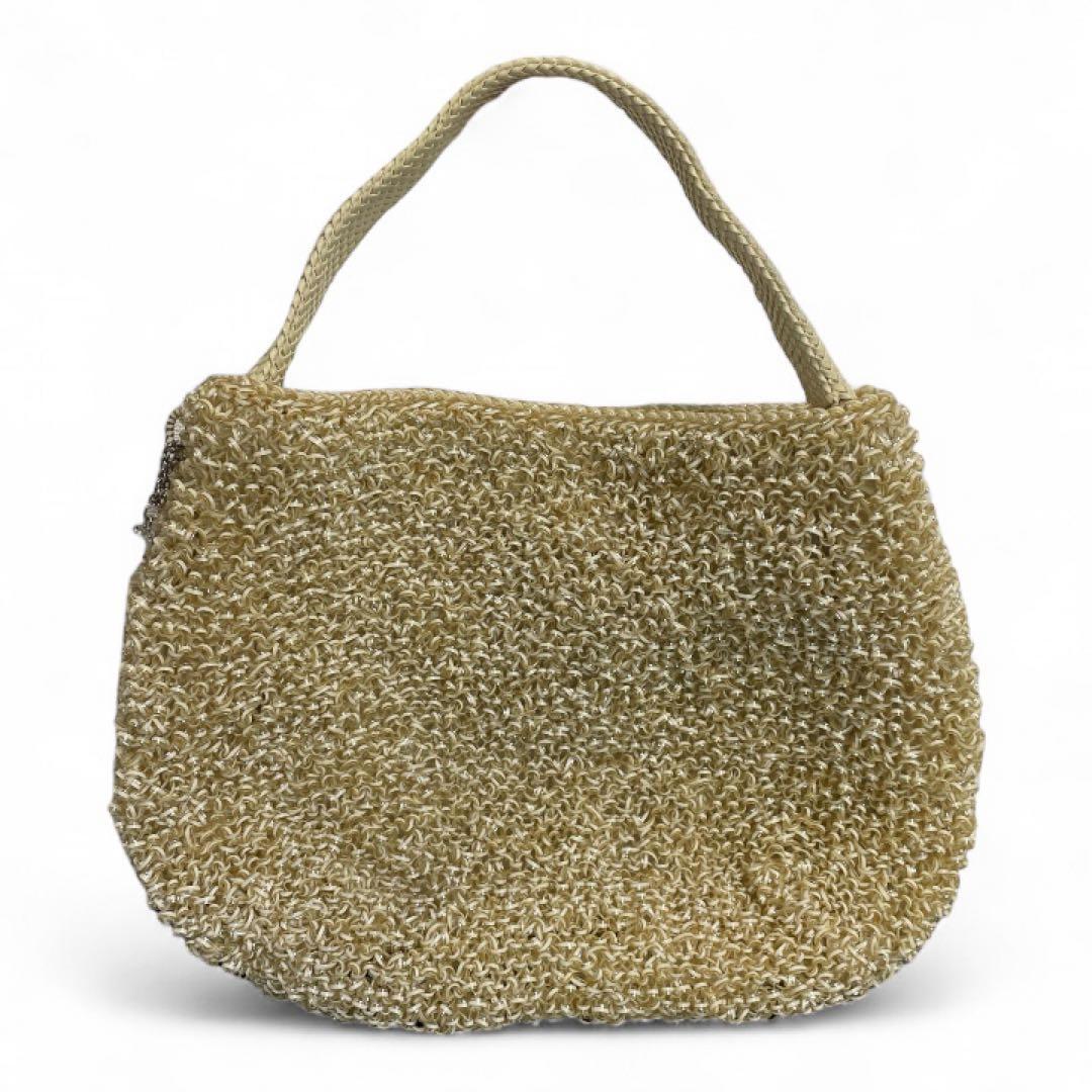 アンテプリマ ワイヤーバッグ ゴールド チャーム付き