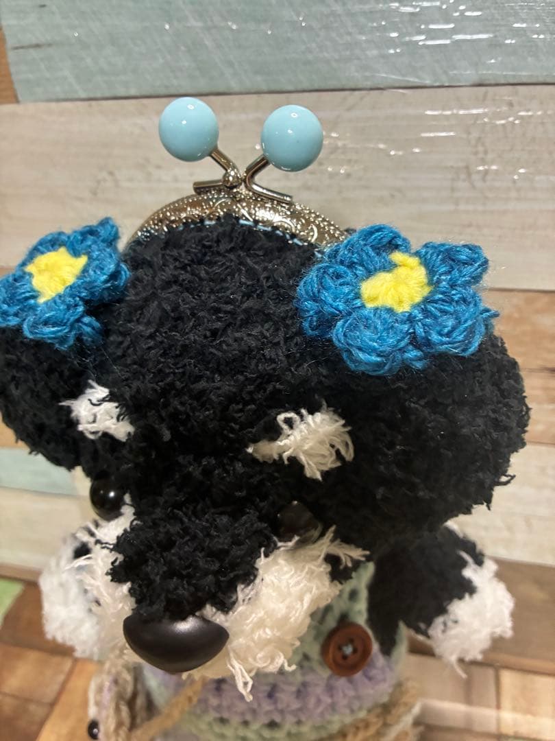 Pon.Pon　シュナちゃん身体付きがま口他