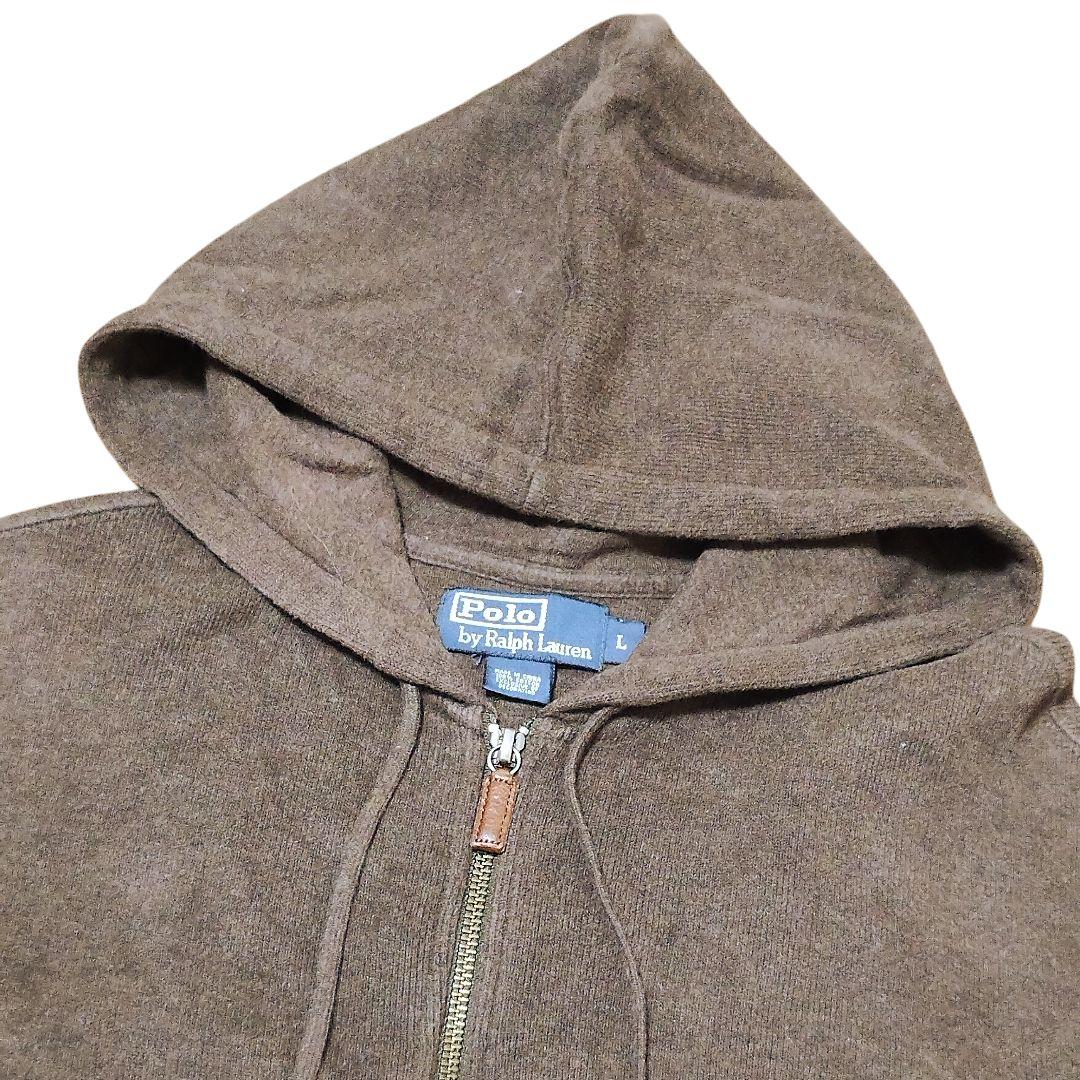 90s ポロ ラルフローレン Y2K パーカー フルジップ メンズ ビンテージ
