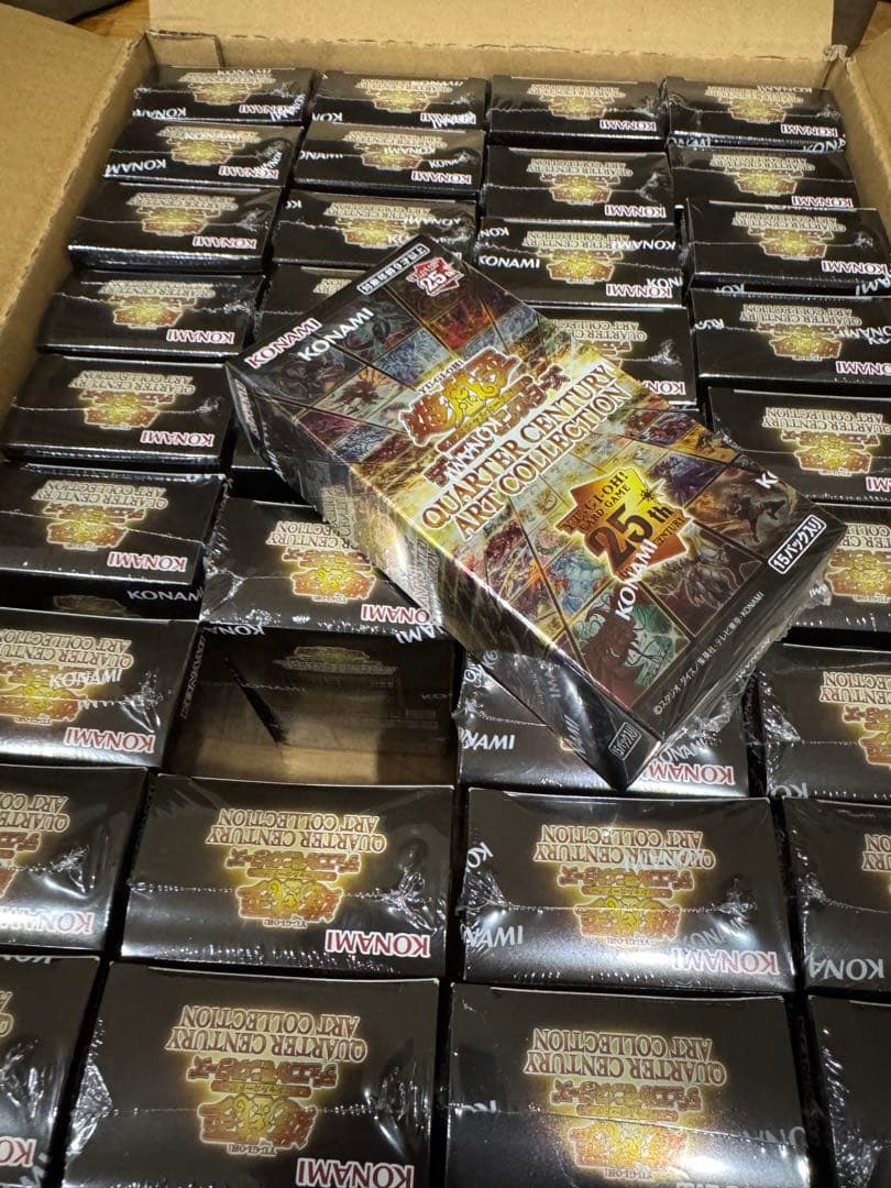 遊戯王　QUARTER CENTURY ART COLLECTION 40box