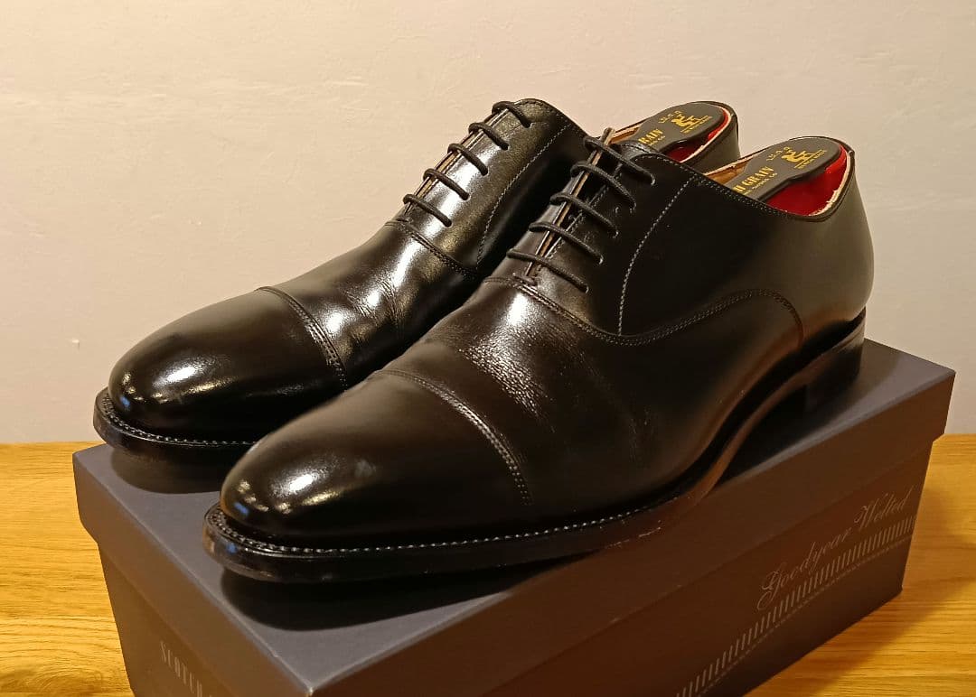 【極美品】SCOTCH GRAIN スコッチグレイン 匠 27.0cm 黒