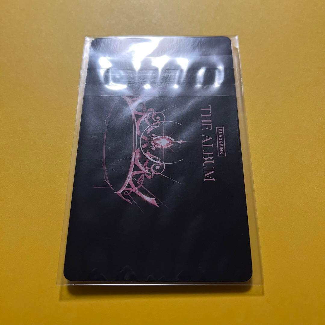 Blackpink ジス　トレカ　ユニバ特典　THE ALBUM ③