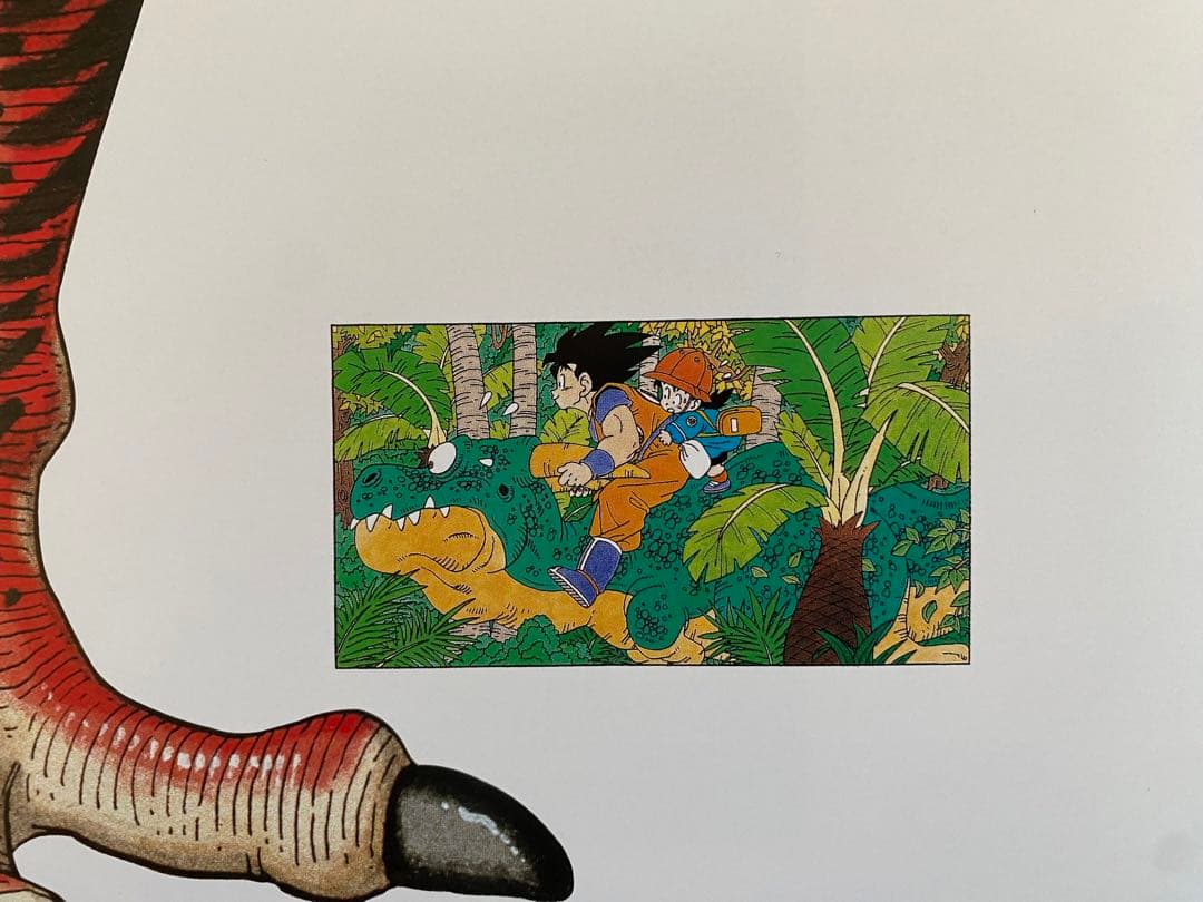 【激レア】額装品　ドラゴンボール　イラスト大E 鳥山明　DRAGONBALL