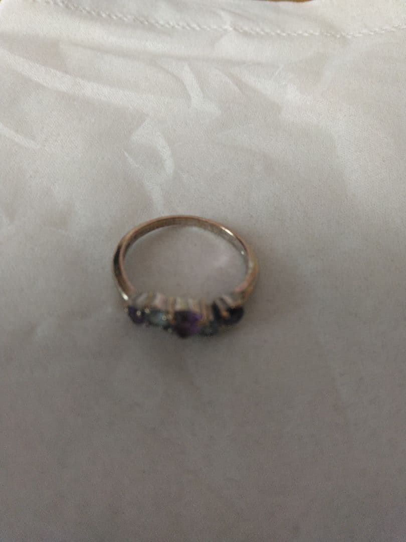 K18WGリング、K10WGネックレス2点