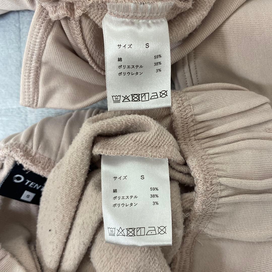 TENTIAL BAKUNE Ladiesスウェット上下セット S ピンク