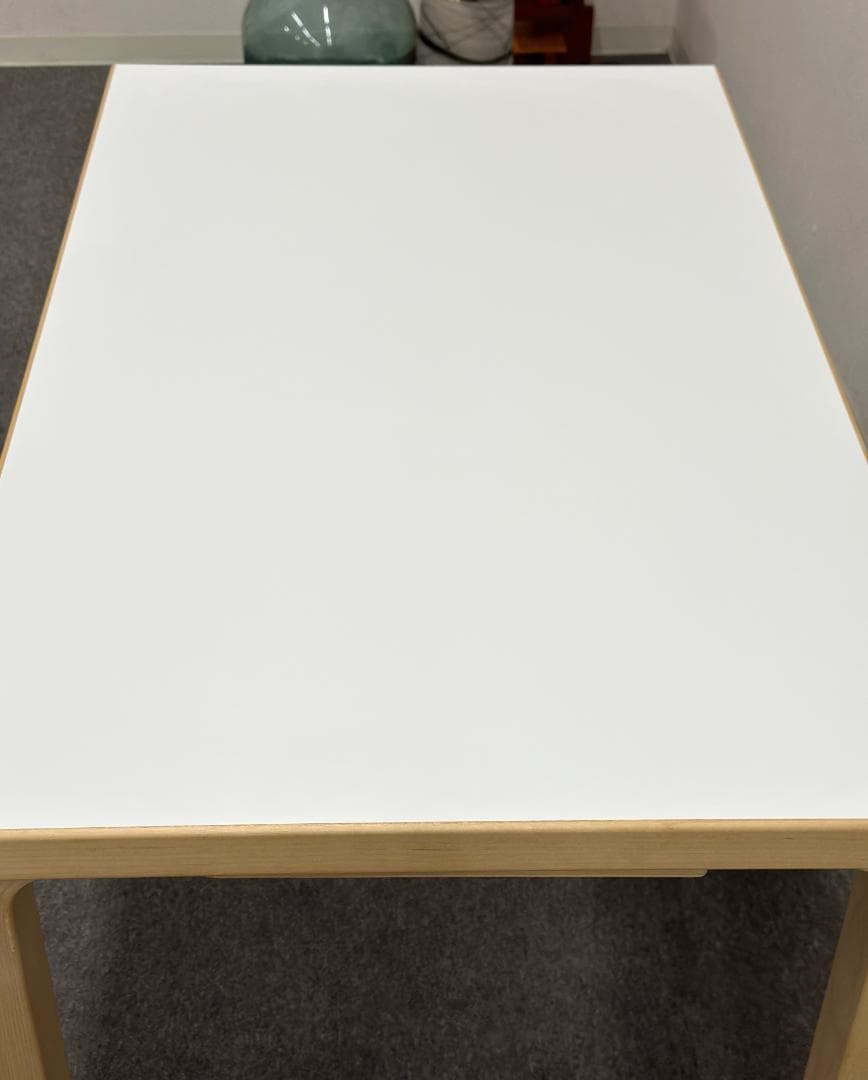 ■アルテック■TABLE80B　ダイニングテーブル　デスク　ホワイトラミネート