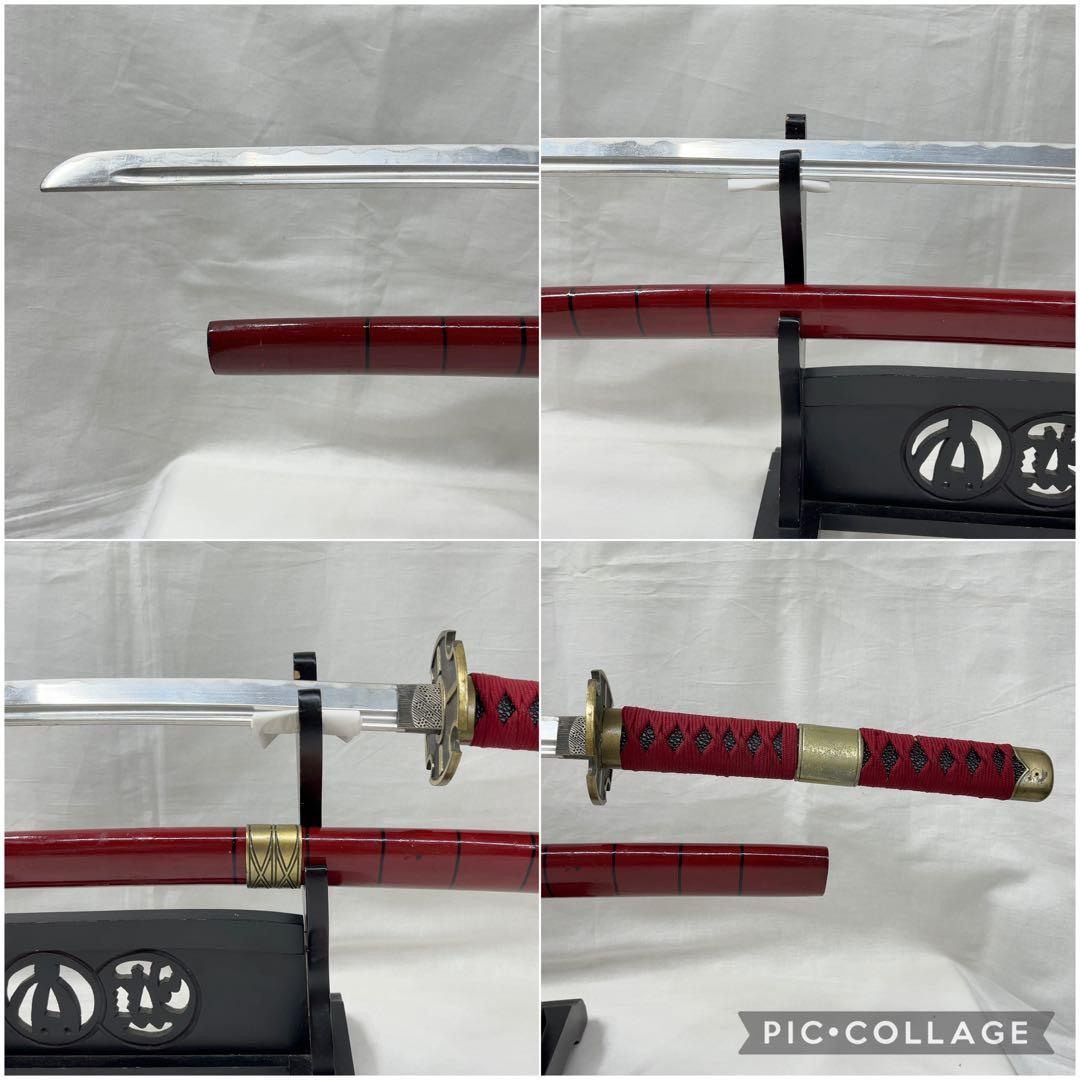 舞台刀 模造刀 2本セット 赤鞘 白鞘 紅白 樋入り