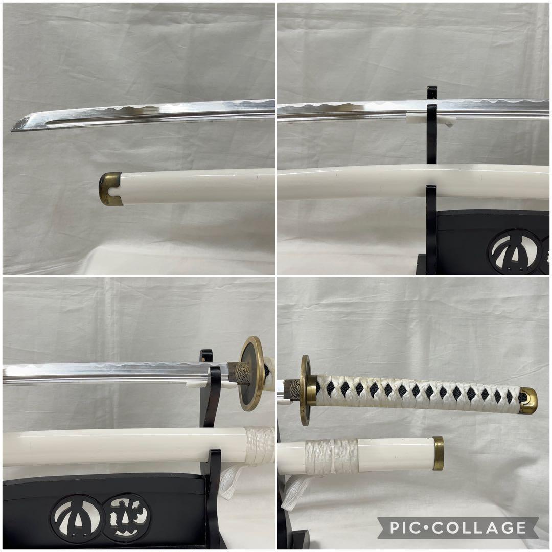 舞台刀 模造刀 2本セット 赤鞘 白鞘 紅白 樋入り