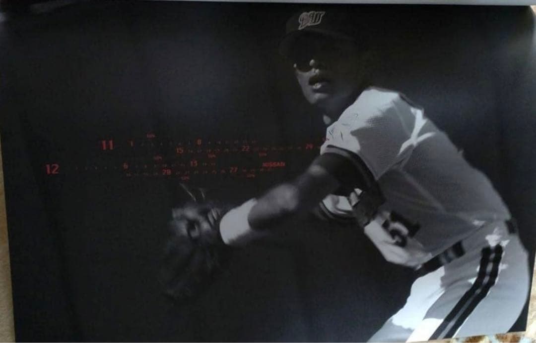 1週間限定】1998年 ニッサン イチローカレンダー