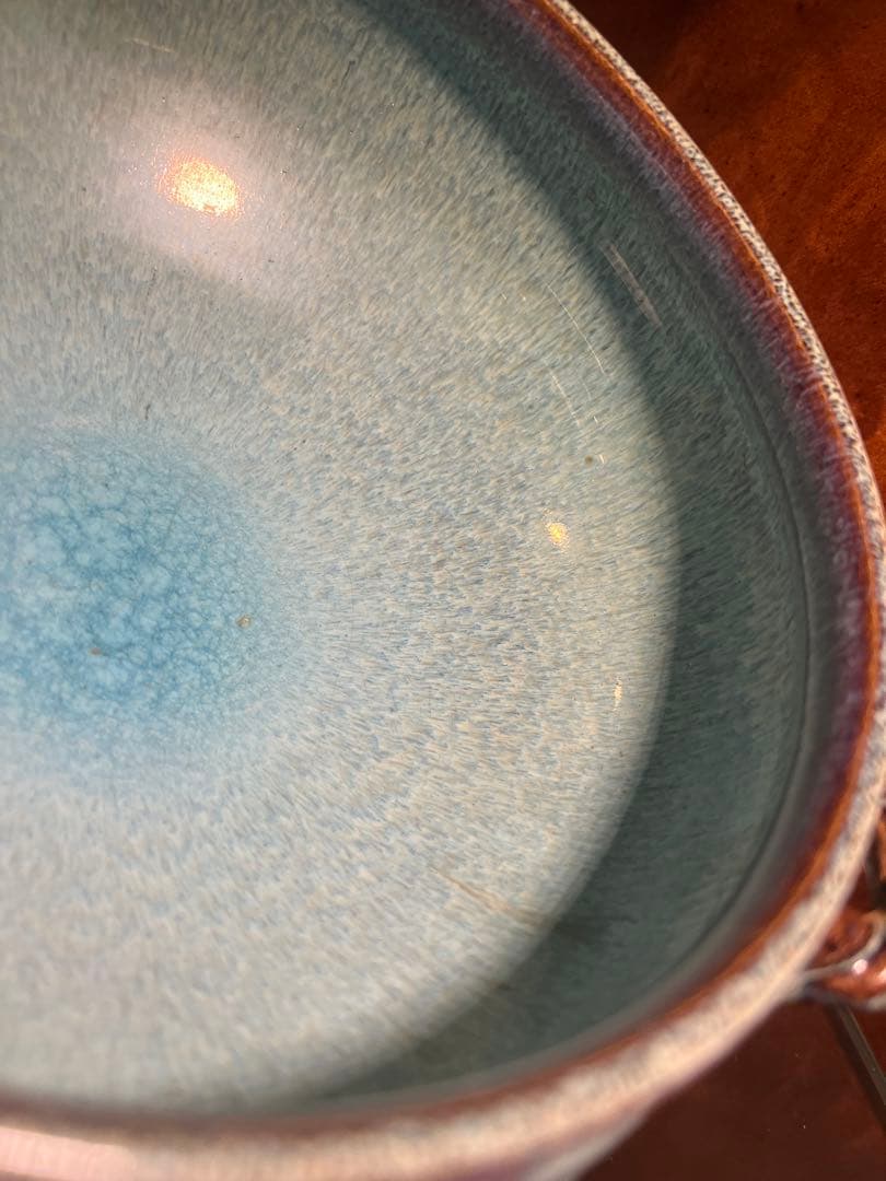 中国宋元明朝 の鈞窯香炉　中国骨董　古美術　唐物　中国美術品　青磁 ★ 江戸骨董