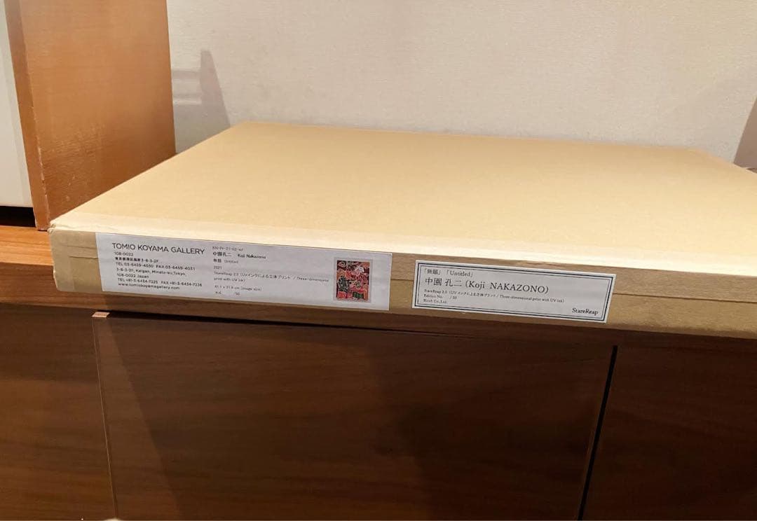 中園孔二 マルチプル作品　Koji Nakazono 50部限定