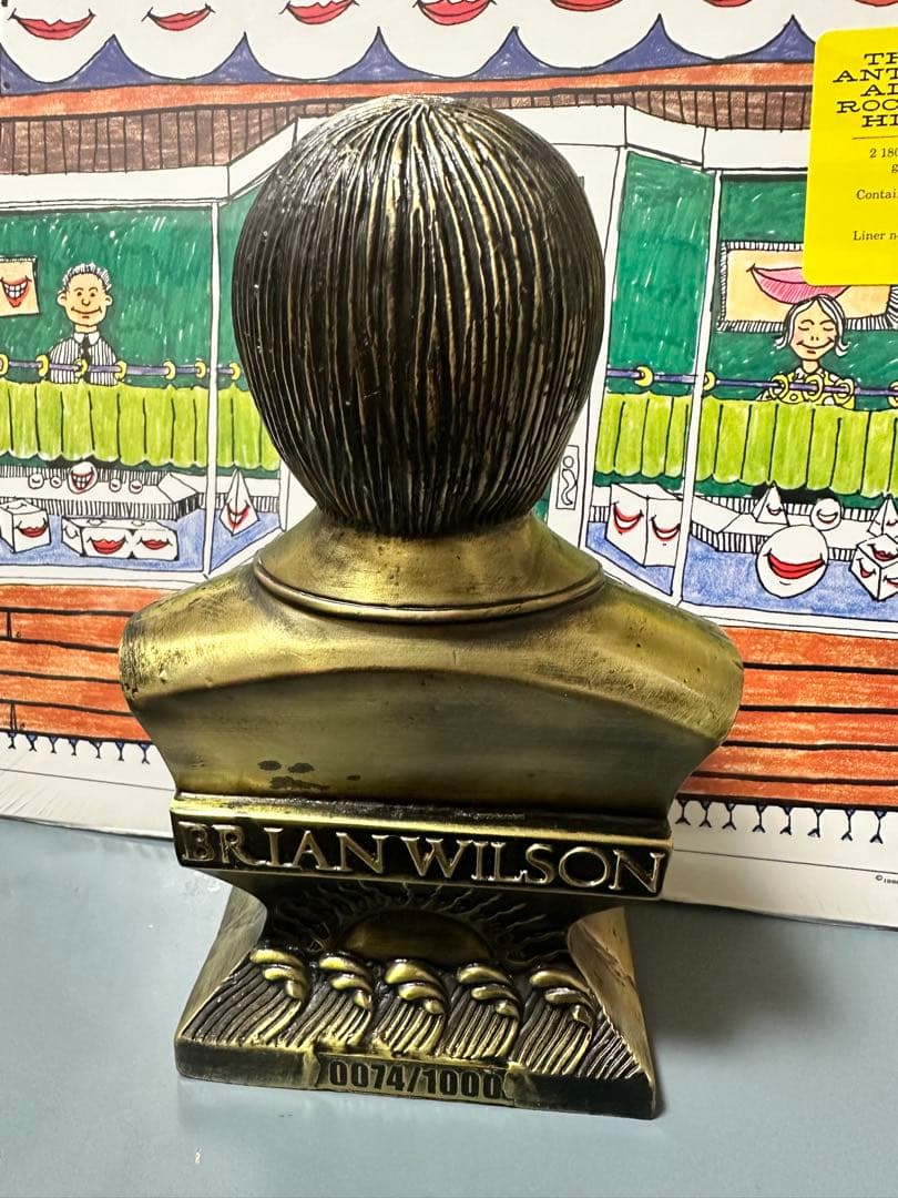 希少BrianWilsonブライアンウィルソン ブロンズ像　公式限定販売品