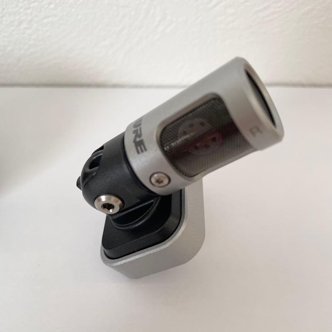 Shure MV88 iPhone iPad コンデンサーマイク