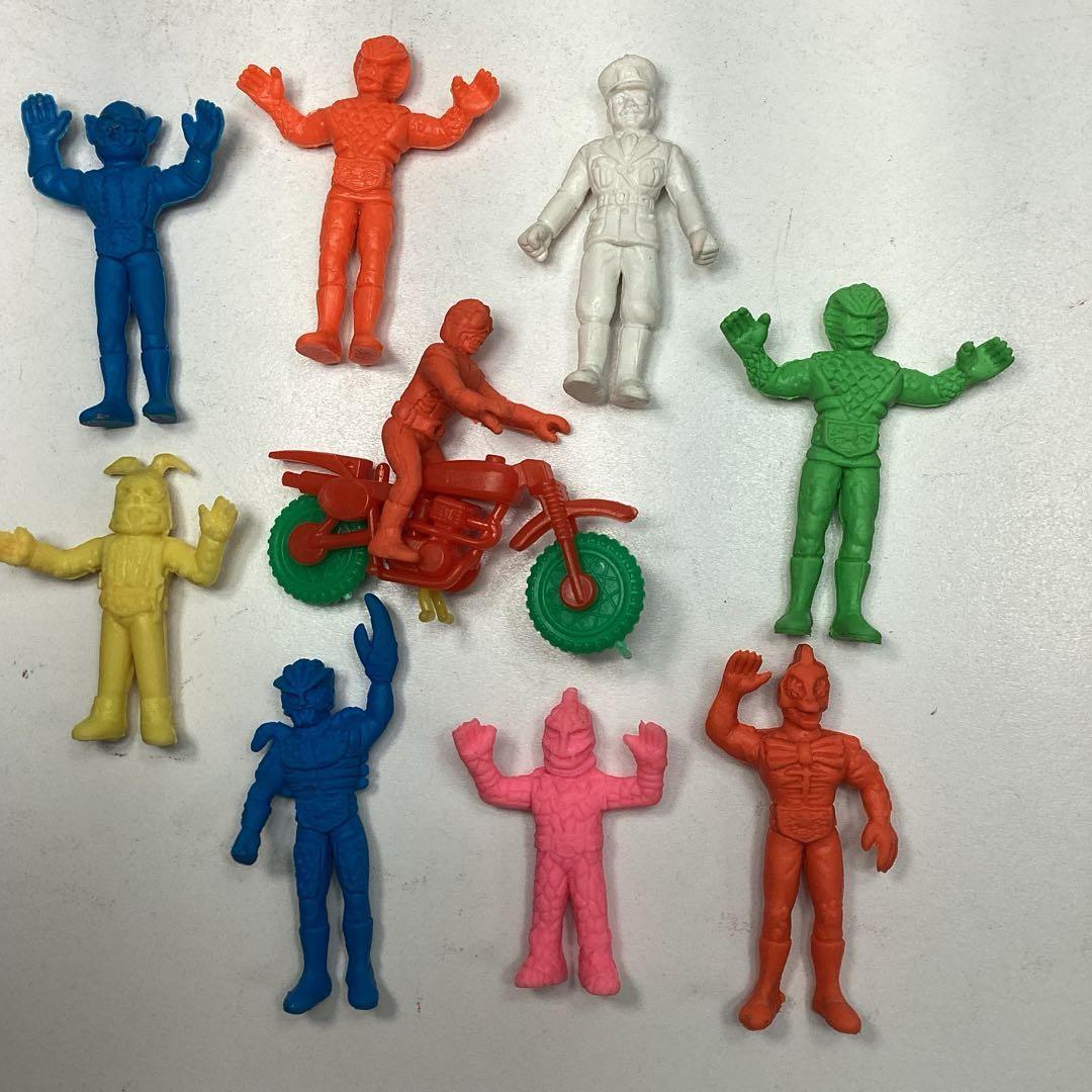 当時モノ』仮面ライダー 消しゴム 9種 - メルカリ