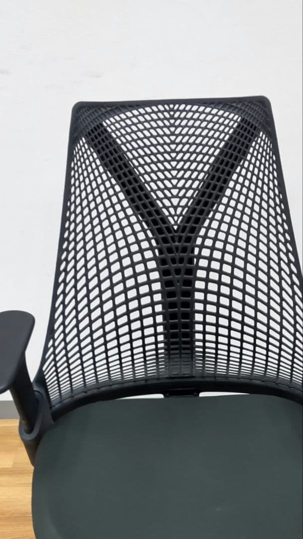 【美品】ハーマンミラー　セイルチェアブラック 黒 オフィスチェア　#22