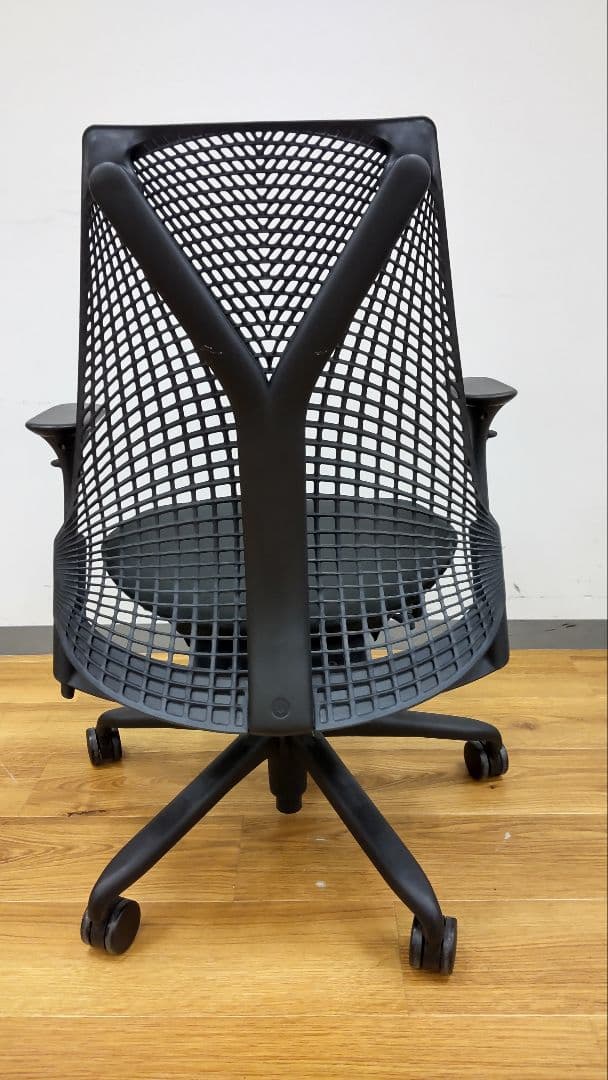 【美品】ハーマンミラー　セイルチェアブラック 黒 オフィスチェア　#22
