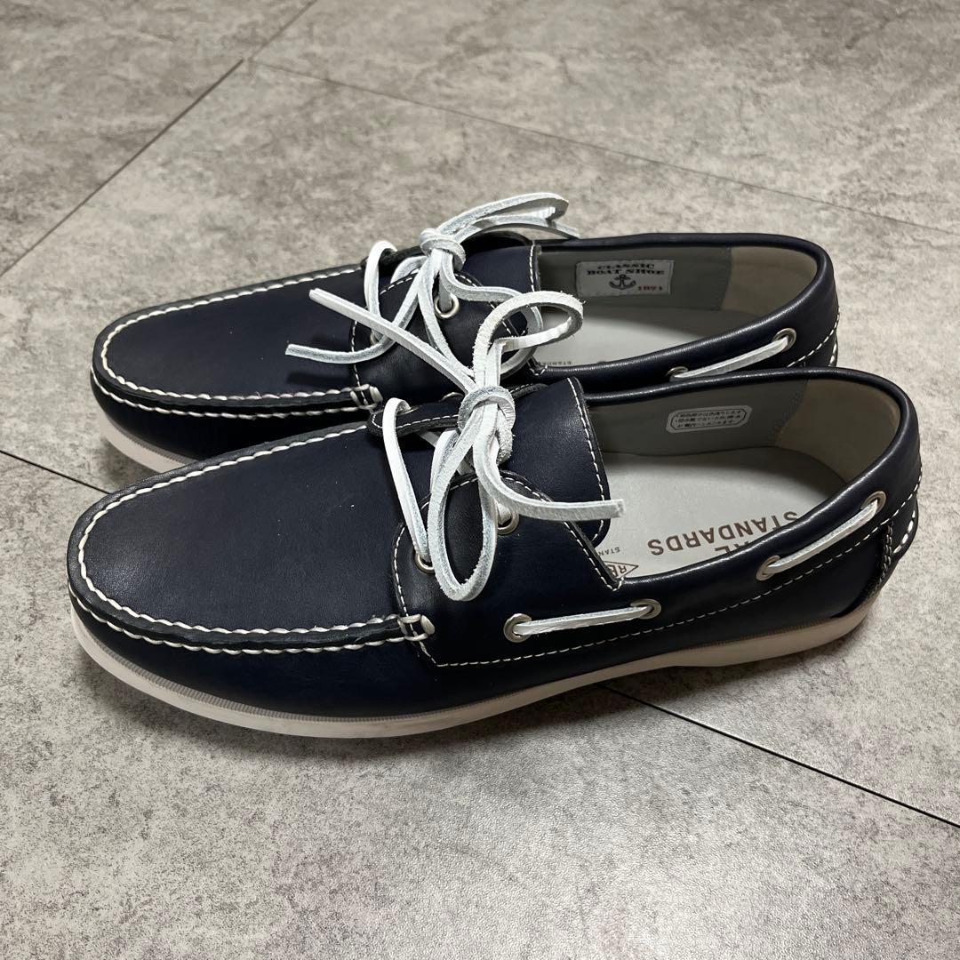 新品 REGAL STANDARDS デッキシューズ 25.5cm 送料無料