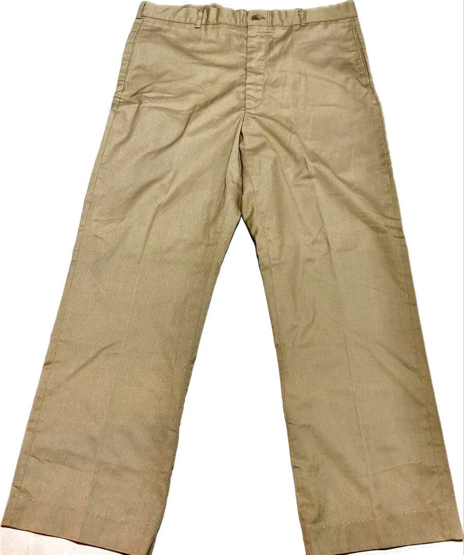 80s U.S. Navy チノパン ベージュ TALON U.S. NAVY チノパン DEAD STOCK 通販 - 神戸のセレクトショップTapir