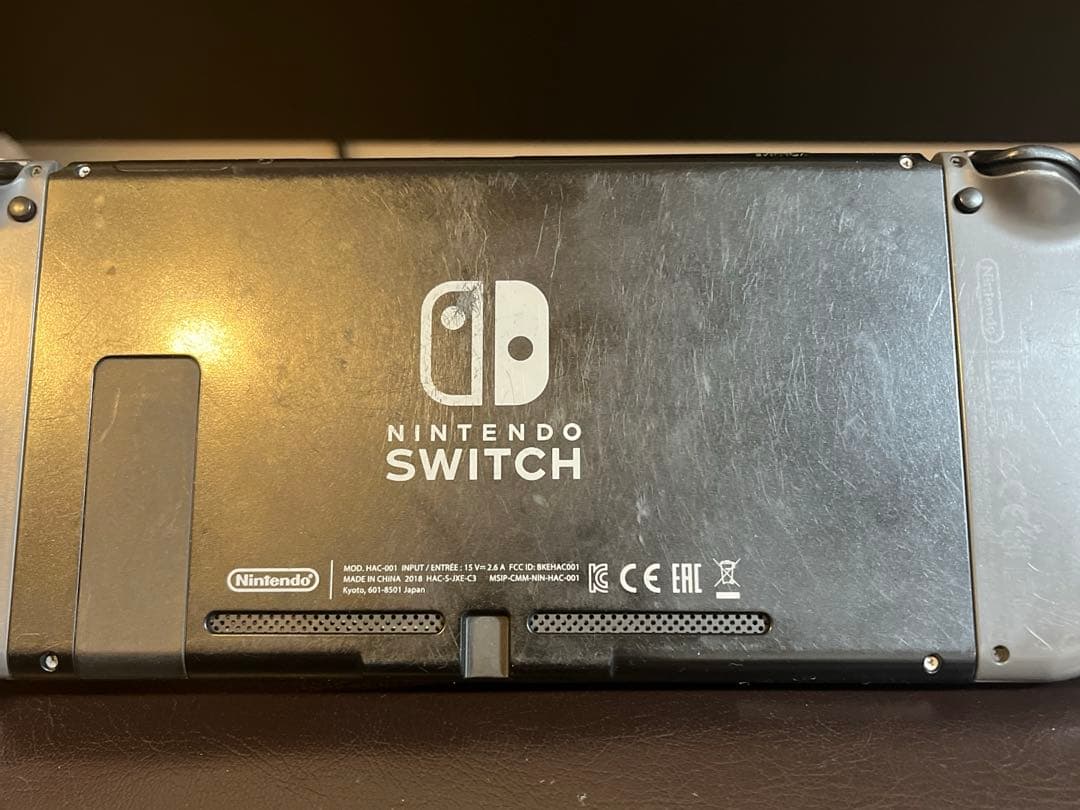 Nintendo Switch 本体　グレー　箱無し