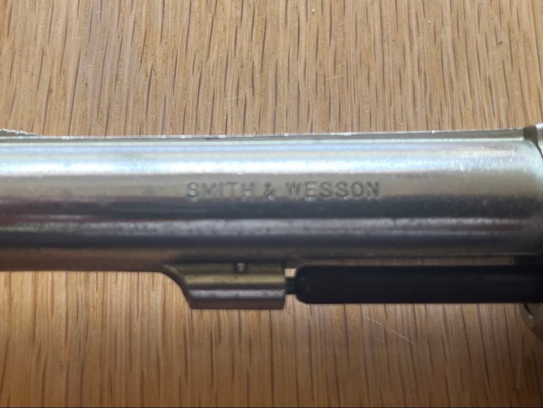 国際産業　金属製リボルバー カートリッジ5個付き　未発火