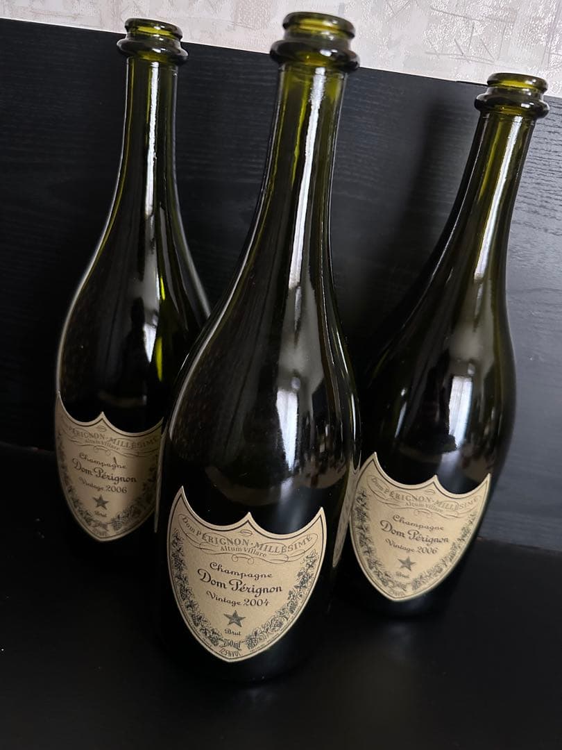 空き瓶】Dom Pérignon シャンパンボトル 2004 2006 - メルカリ
