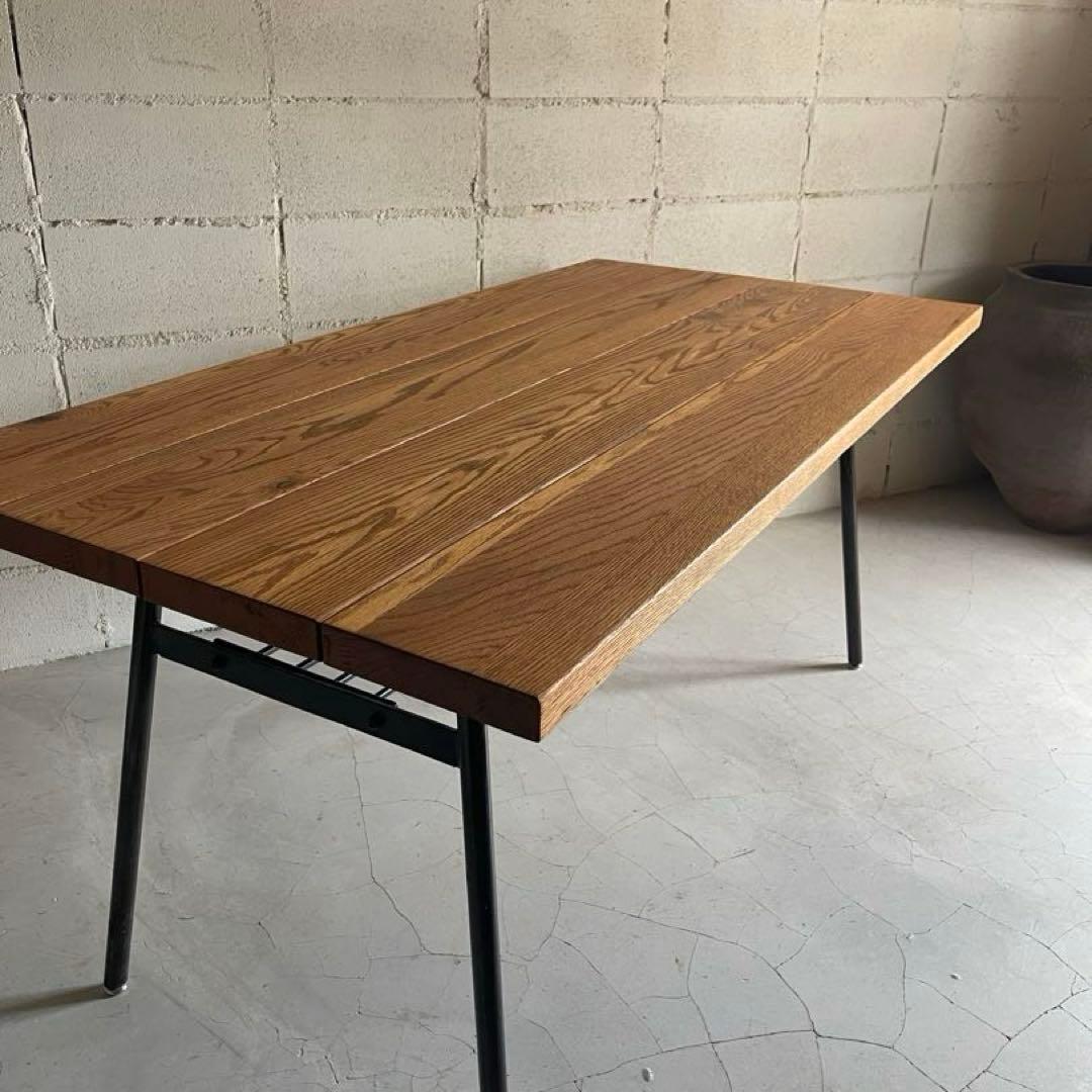 クラッシュゲート　ノットアンティークス　クッパ　ダイニングテーブル　オーク無垢材