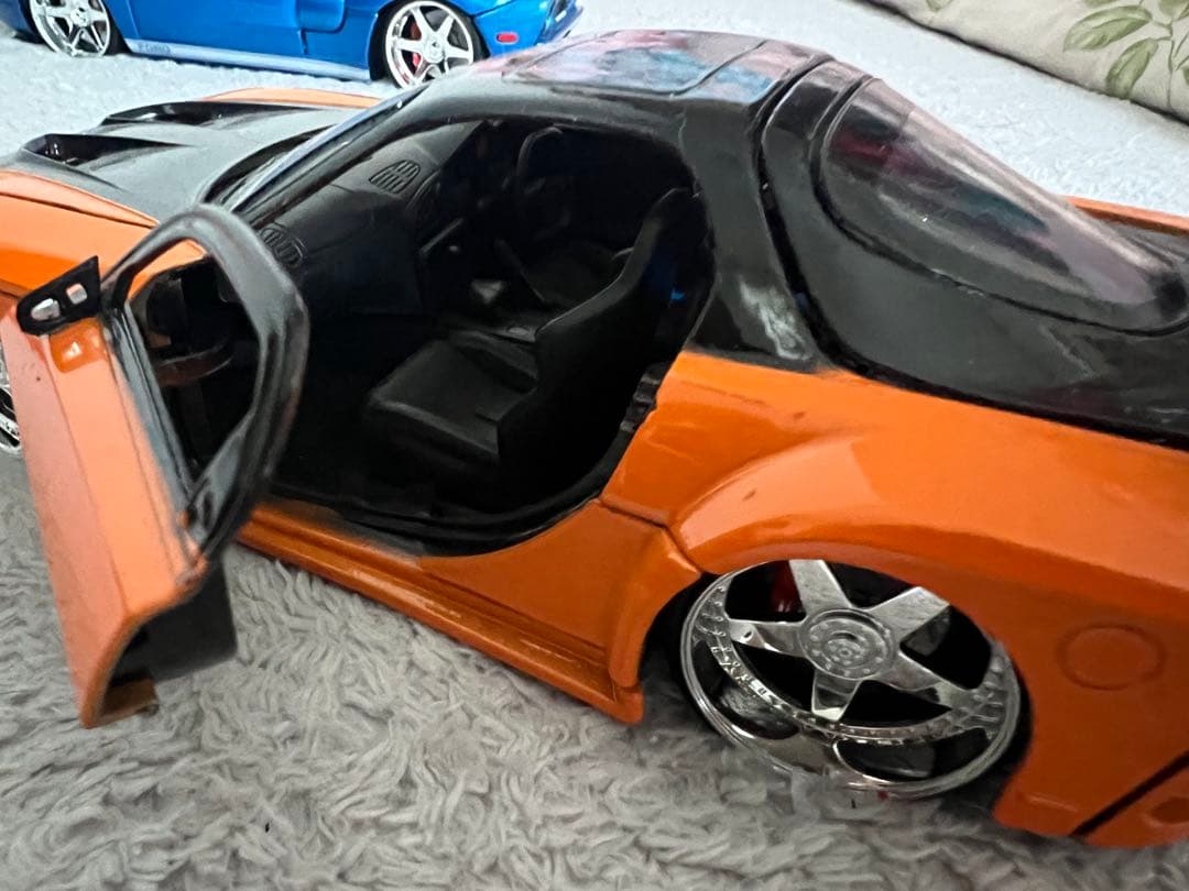 ワイルドスピード(RX-7・GT-R34・Z33・SUPRA80)ミニカー